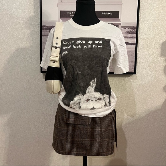 White short sleeve t shirt - Picture 2 of 3